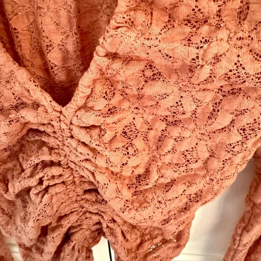 Free People Lilah Top in Dusty Rose